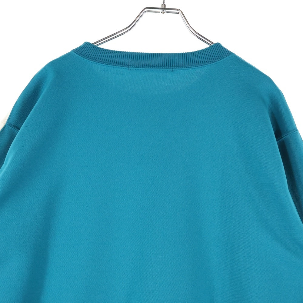 SOPHNET.(ソフネット) 23SS SWITCHING COLOR CREWNECK SWEAT スイッチング カラー クルーネックスウェットトレーナー ホワイト/グリーン SOPH-230060
