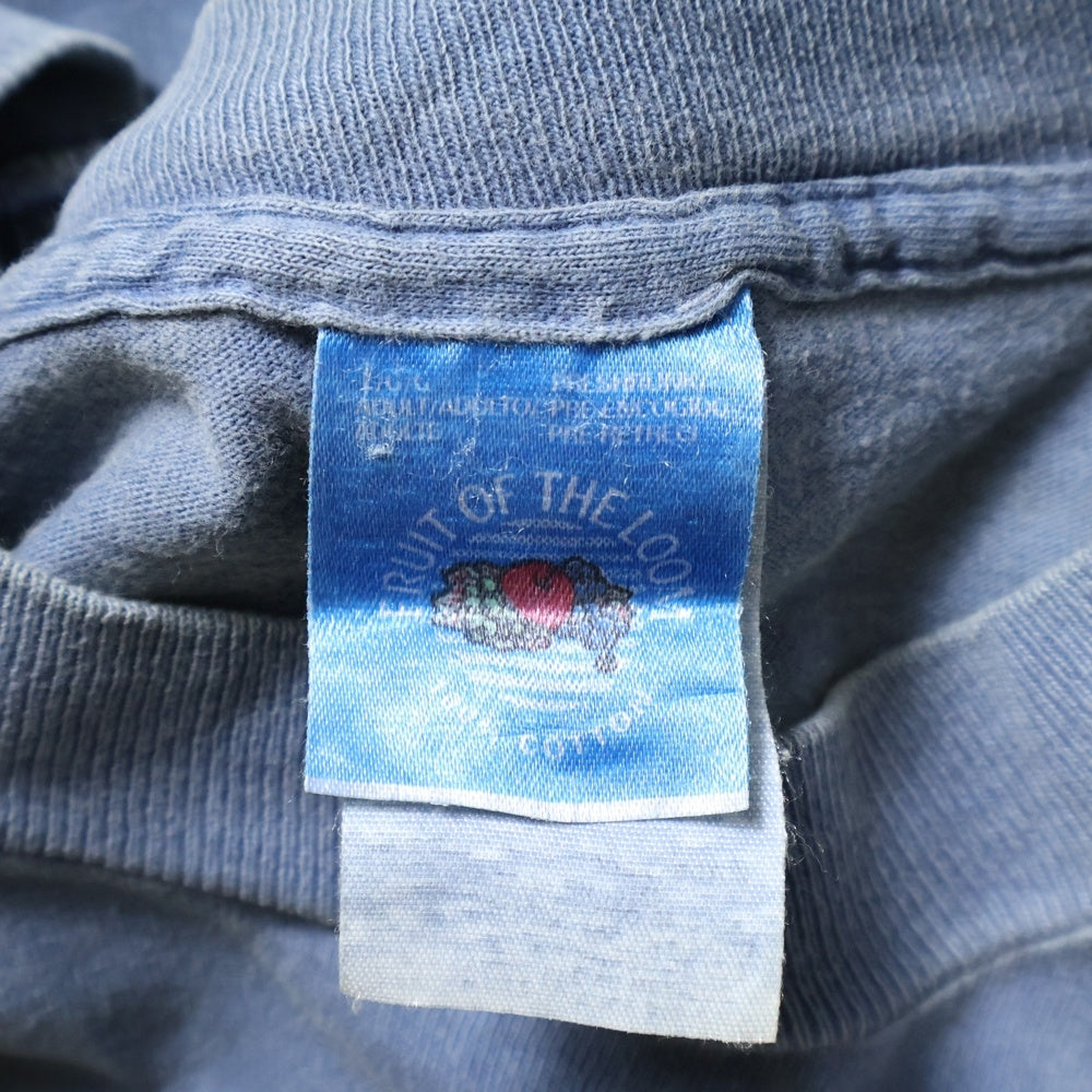 VINTAGE(ヴィンテージ) 90S VINTAGE R.E.M. アールイーエム ハテナプリント ヴィンテージTシャツ 半袖カットソー ブルー