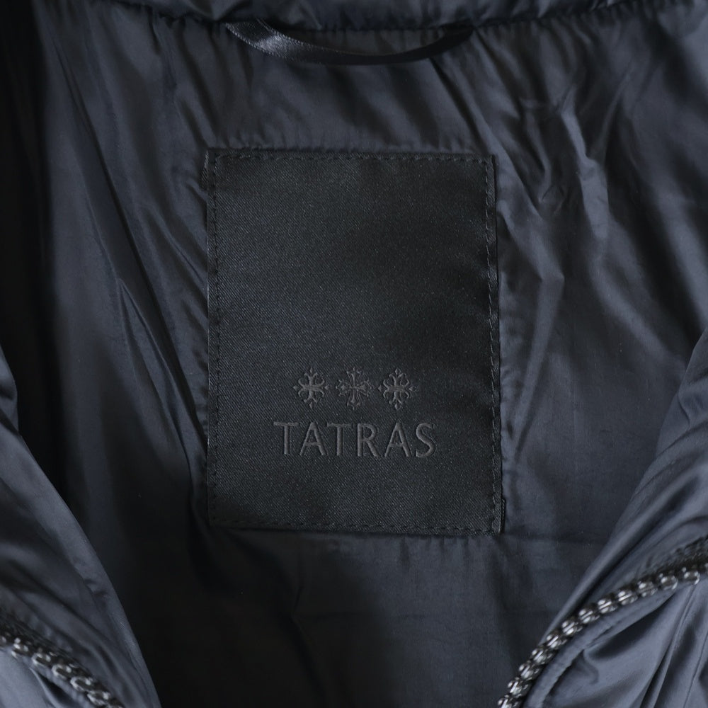 TATRAS(タトラス) 22AW SARMA サルマ ファーフーデッド ダウンコート ジャケット レディース ブラック LTAT22A4794-D