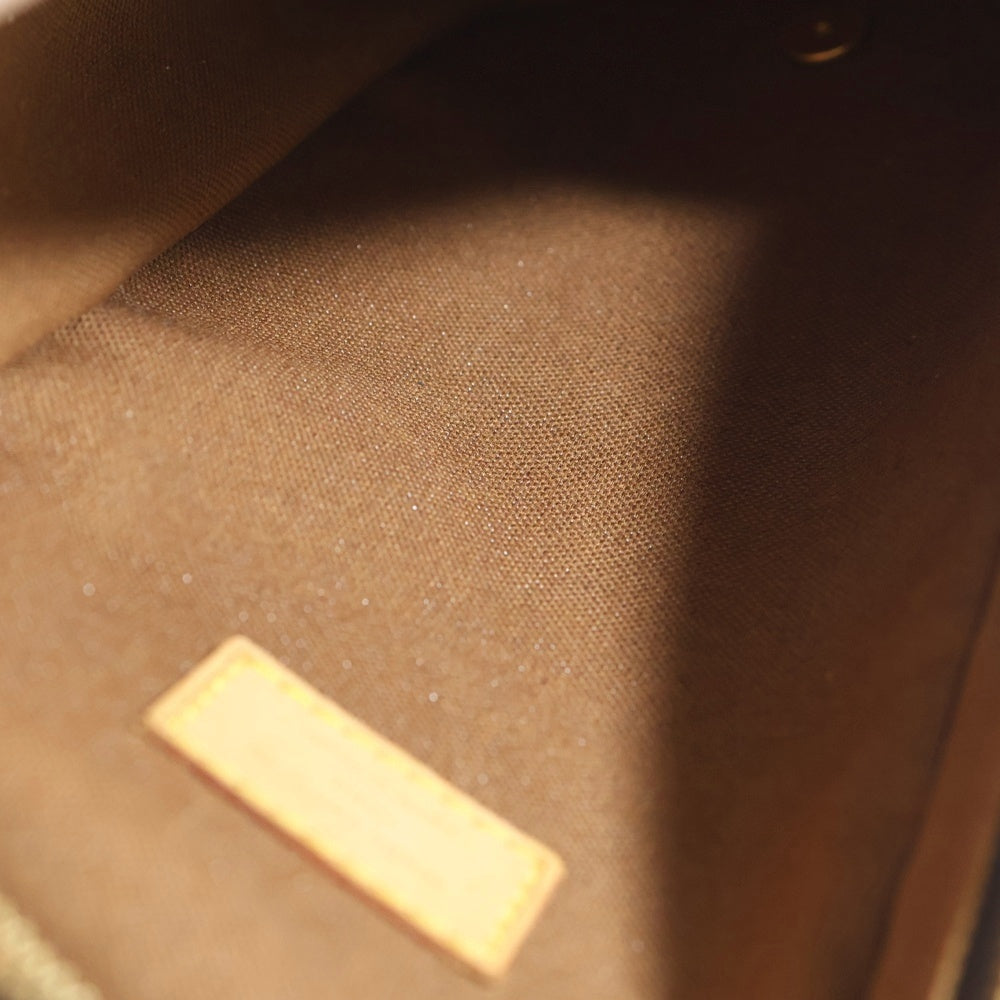 LOUIS VUITTON(ルイヴィトン) ポシェット ガンジュ モノグラム キャンバス クロスボディ ショルダーバッグ ブラウン M51870 CA0094