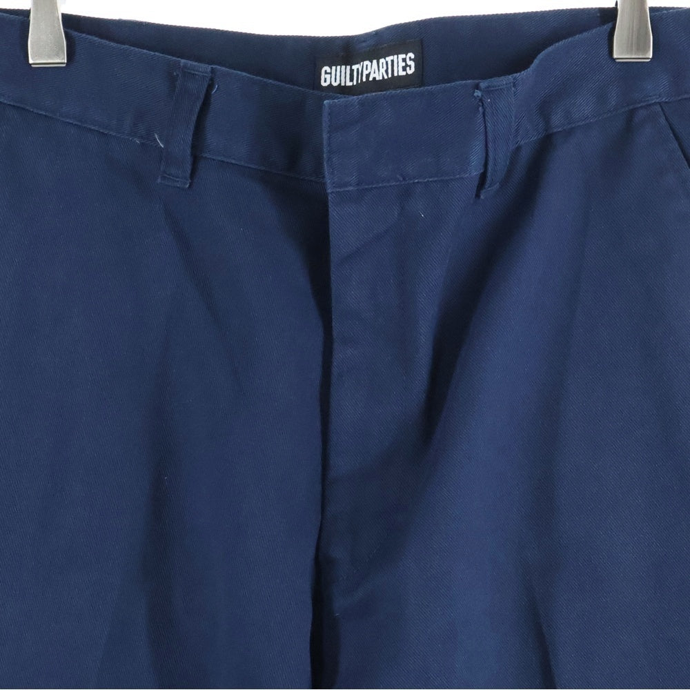 WACKO MARIA(ワコマリア) TWILL SKATE PANTS ツイル マルチポケット ジップアップ スケーターパンツ ネイビー GP-104-A-BLANKLINE ZACK