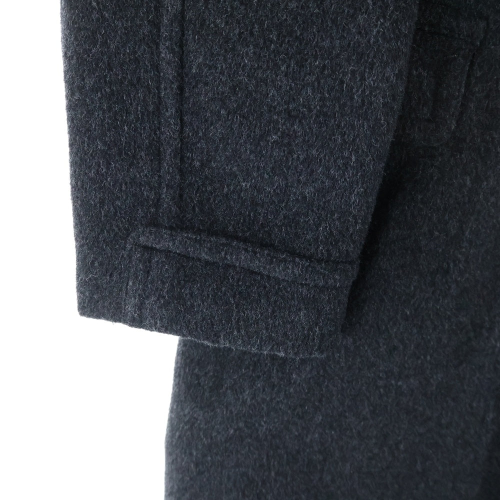 BEDWIN & THE HEARTBREAKERS(ベドウィンアンドザハートブレーカーズ) 日本製 ウールナイロン 3B チェスターコート ダークグレー