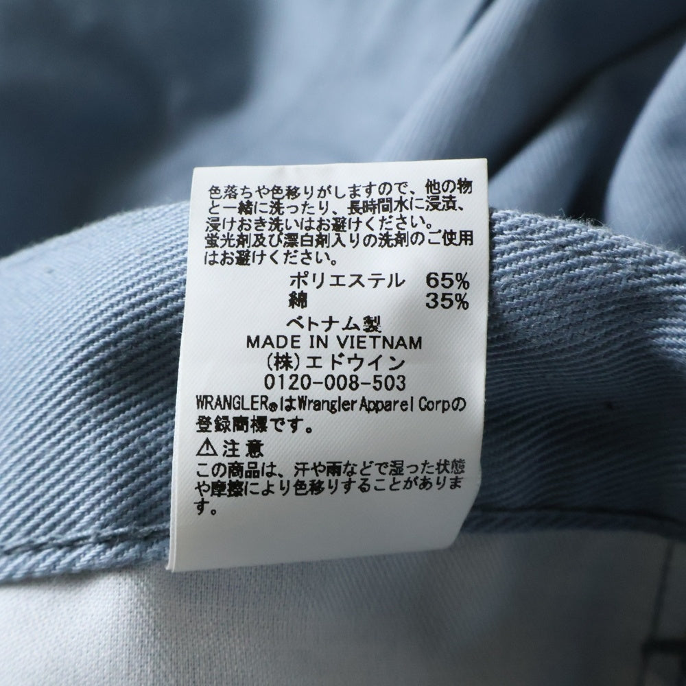 WACKO MARIA(ワコマリア) 23AW ×WRANGLER WRANCHER DRESS JEANS ラングラー ランチャー ドレス ワークパンツ ブルー WS0192