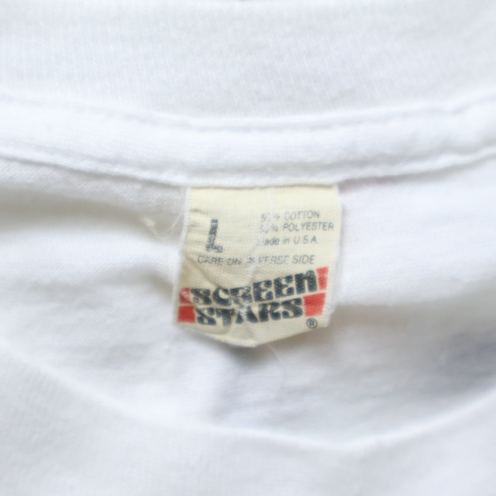 VINTAGE(ヴィンテージ) 80S VINTAGE 57 LIVE AID ライブエイド ヴィンテージ プリントTシャツ 半袖カットソー ホワイト