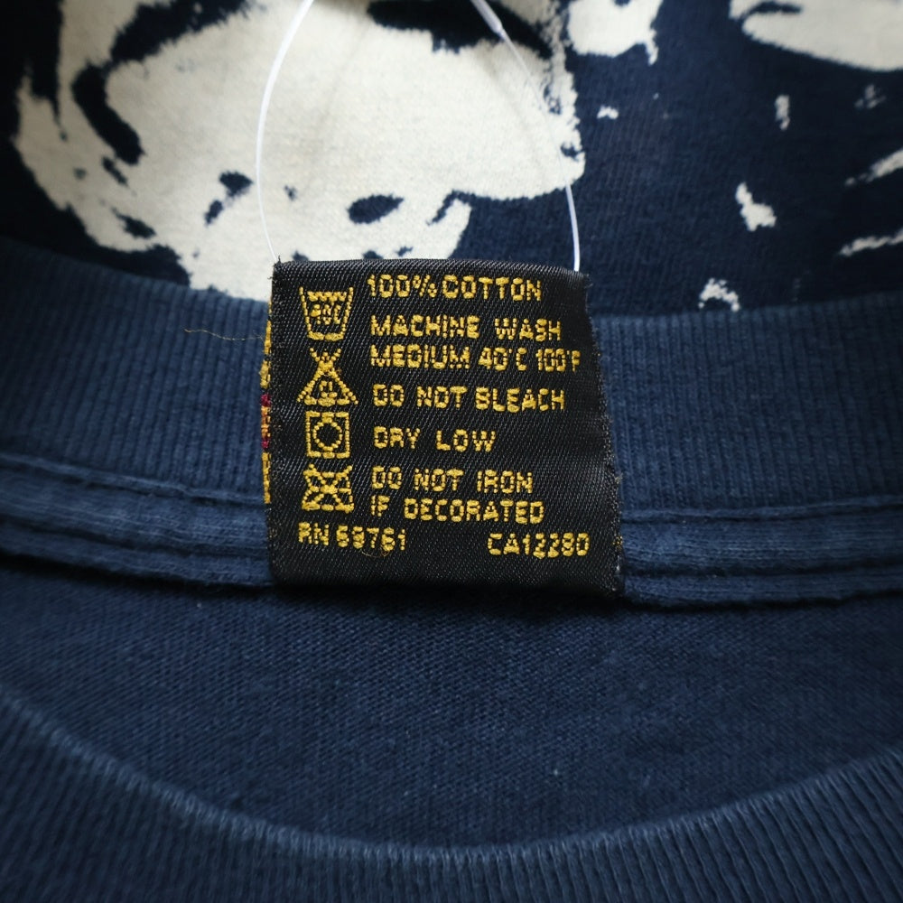 VINTAGE(ヴィンテージ) 90S VINTAGE ROLLING STONES VOODOO LOUNGE 94/95 ローリングストーンズ ヴィンテージプリントTシャツ 半袖カットソー ネイビー