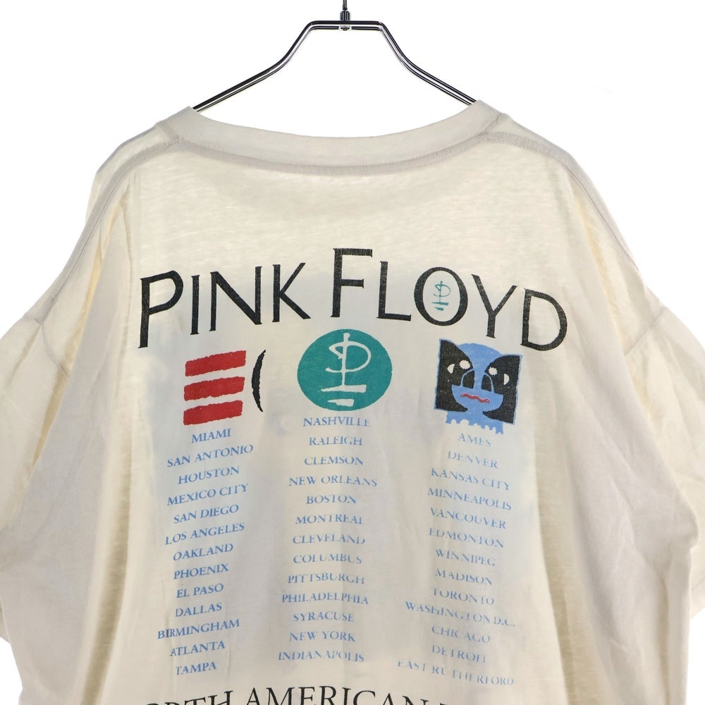 VINTAGE(ヴィンテージ) 90S VINTAGE PINK FLOYD NORTH AMERICAN TOUR ピンクフロイド ノースアメリカツアー ヴィンテージ プリントTシャツ 半袖カットソー ホワイト