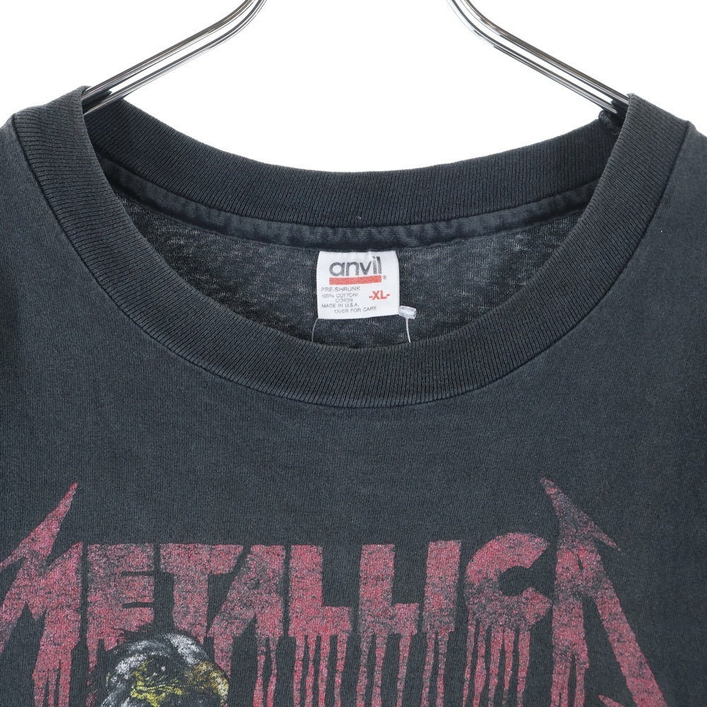 VINTAGE(ヴィンテージ) 90S VINTAGE METALLICA PUSHEAD NOWHERE ELSE TO ROAM 1994 US SUMMER TOUR メタリカ パスヘッド ヴィンテージプリントTシャツ 半袖カットソー ブラック