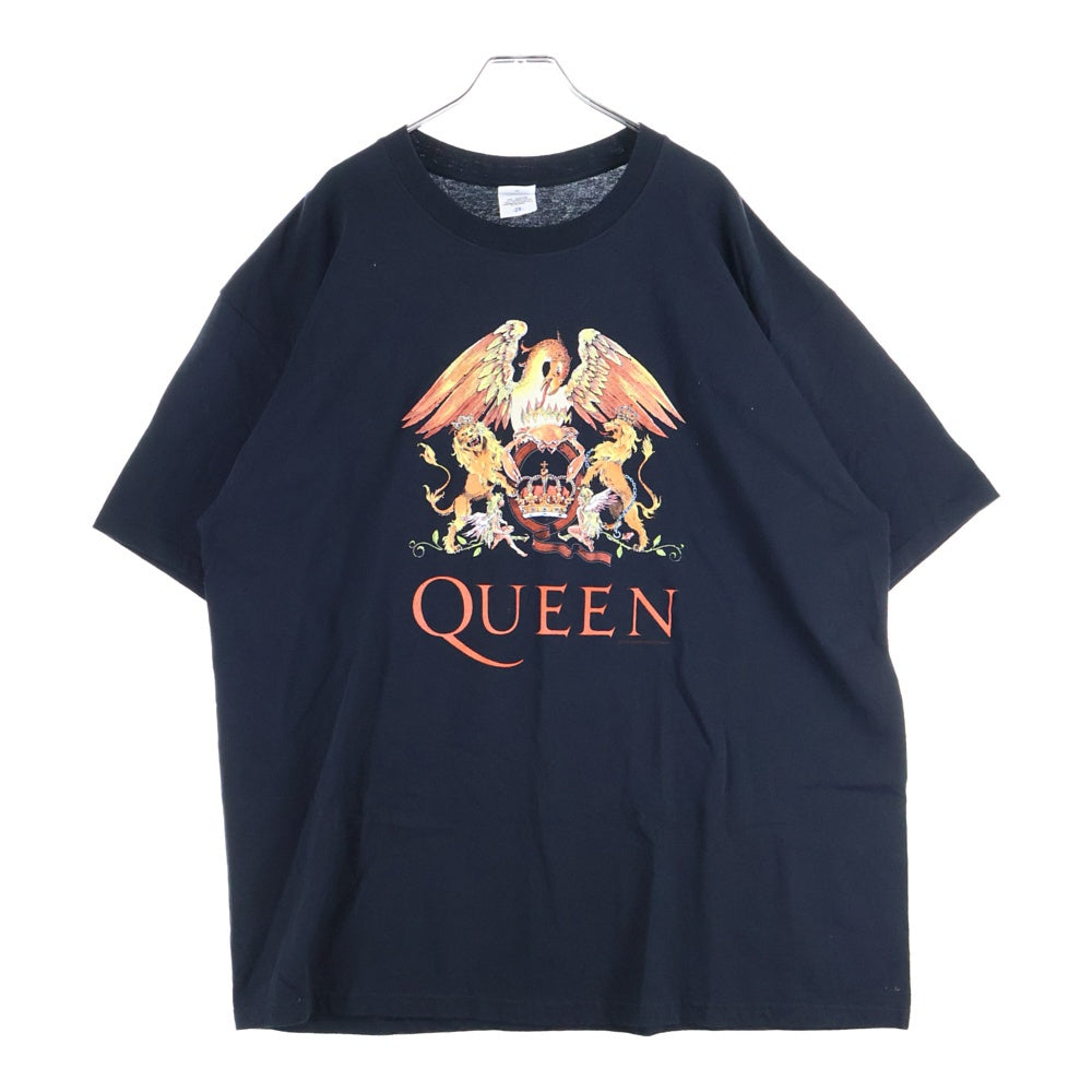 VINTAGE(ヴィンテージ) 00S QUEEN クイーン プリントTシャツ 半袖カットソー ブラック/オレンジ