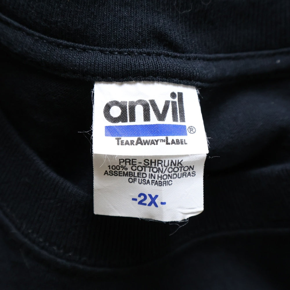 VINTAGE(ヴィンテージ) 00S QUEEN クイーン プリントTシャツ 半袖カットソー ブラック/オレンジ