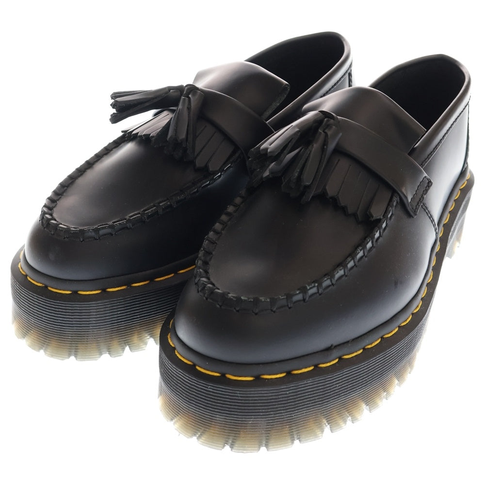 Dr.Martens(ドクターマーチン) ADRIAN QUAD TASSEL LOAFER エイドリアン クアッド タッセルローファー 厚底 レザーシューズ ブラック 27989001