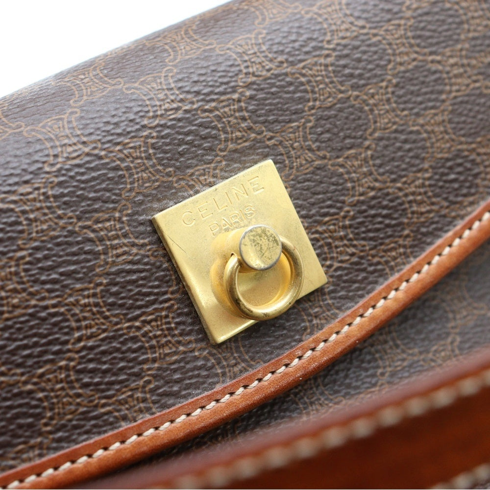 CELINE(セリーヌ) マダカム トリオンフ キャンバス 2WAY ショルダー ハンドバッグ