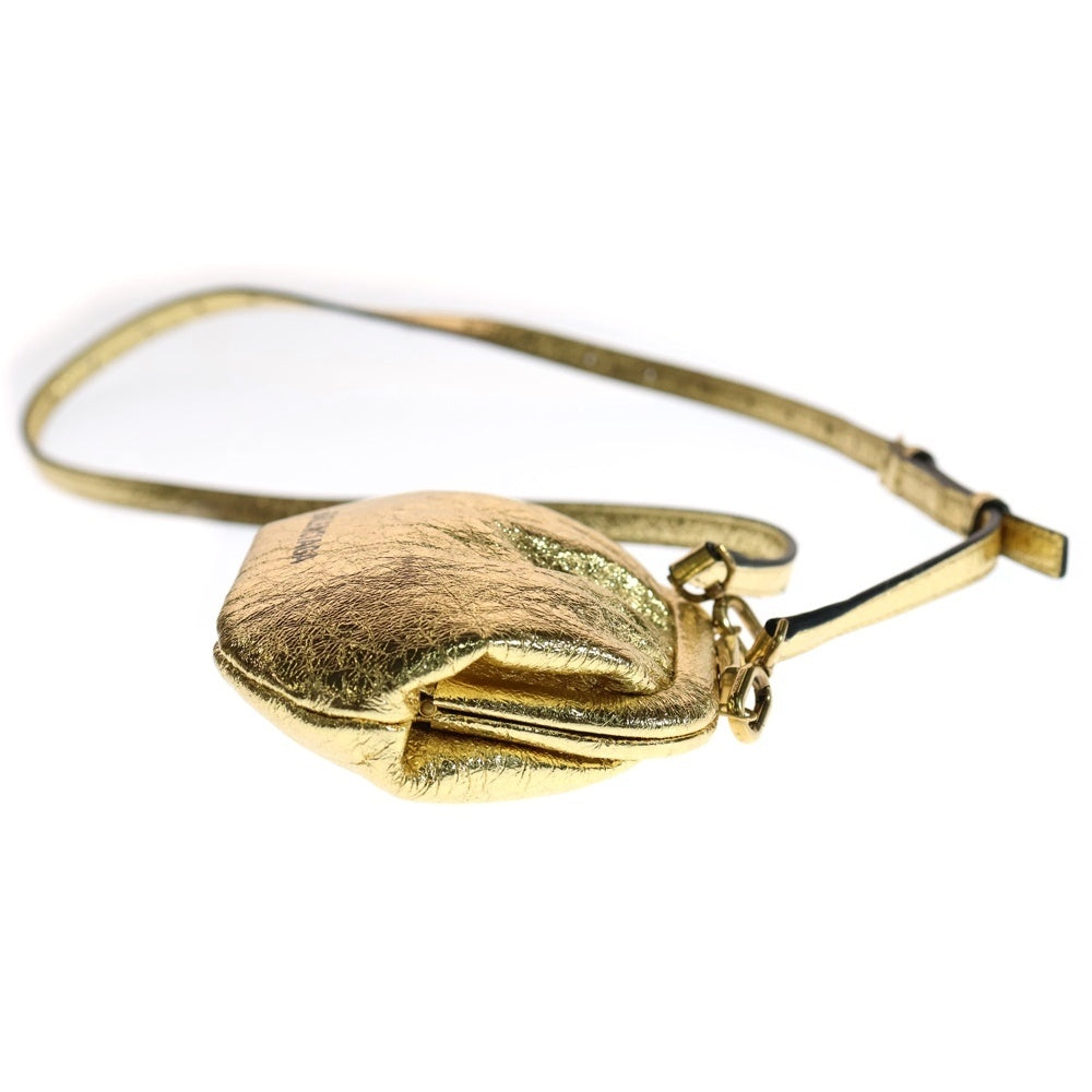 BALENCIAGA(バレンシアガ) クラウド コインショルダーバッグ ゴールド 618915