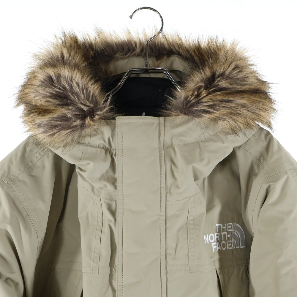 XSノースフェイスレディースベージュマクマードダウンジャケットパーカーNORTH THE NORTH FACE(ザノースフェイス) MCMURDO PARKA フマクマードパーカ