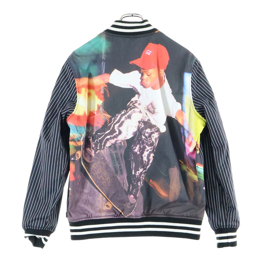 SUPREME(シュプリーム) 14SS ×COMME des GARCONS SHIRT Reversible Varsity Baseball Jacket コムデギャルソンシャツ リバーシブル ドット 総柄 バーシティー ベースボールジャケット