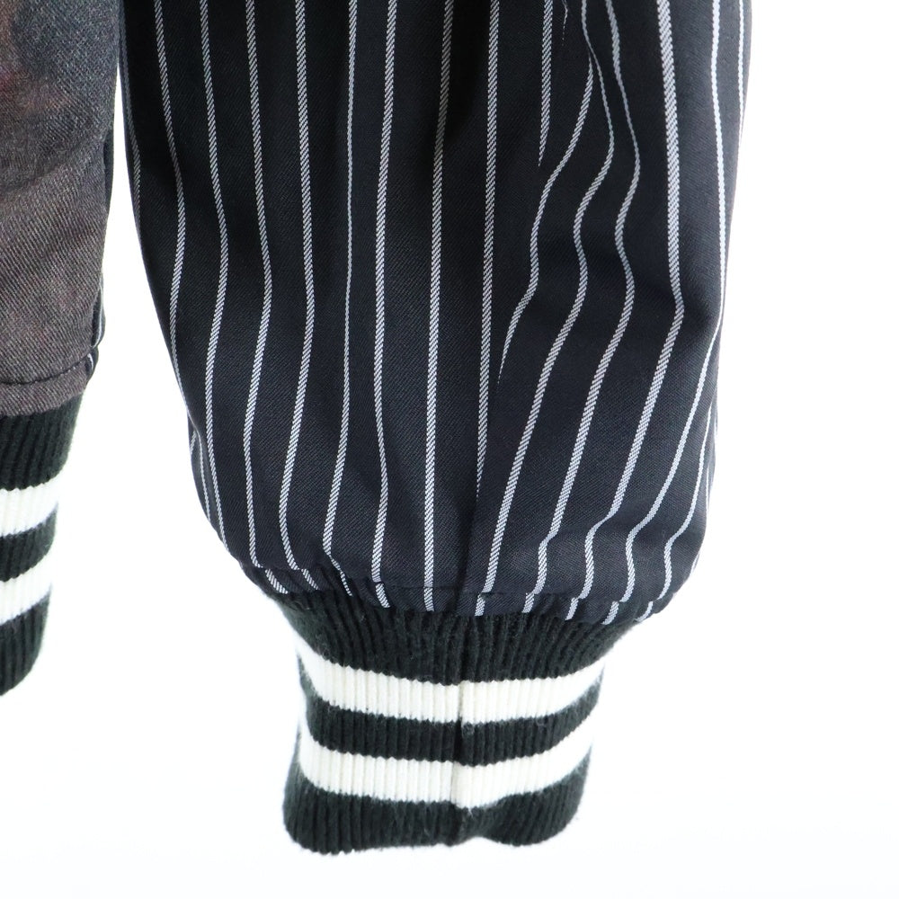 SUPREME(シュプリーム) 14SS ×COMME des GARCONS SHIRT Reversible Varsity Baseball Jacket コムデギャルソンシャツ リバーシブル ドット 総柄 バーシティー ベースボールジャケット