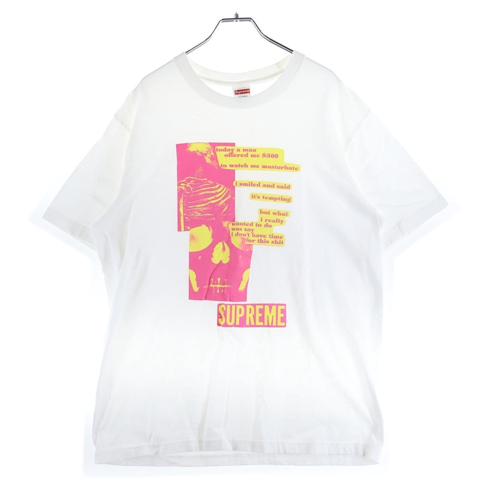 SUPREME(シュプリーム) 25SS Anatomy Tee アナトミー フロントプリント 半袖Tシャツ カットソー ホワイト