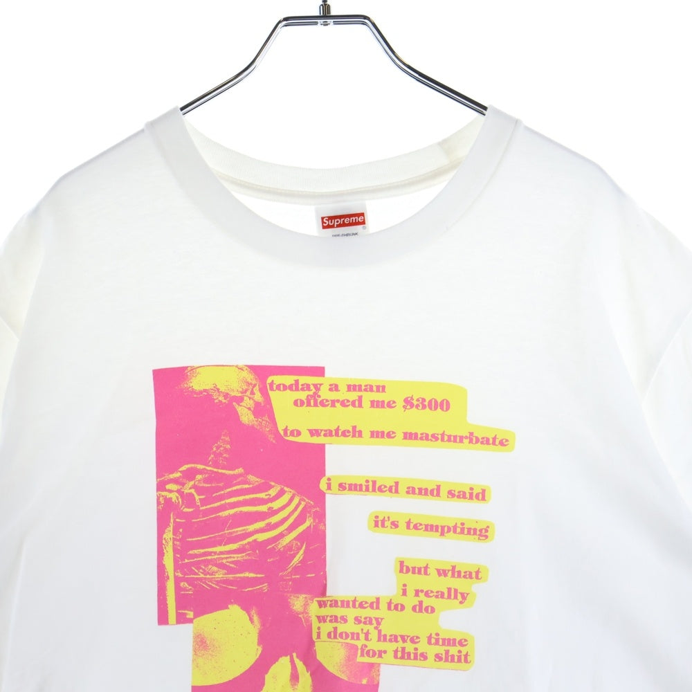 SUPREME(シュプリーム) 25SS Anatomy Tee アナトミー フロントプリント 半袖Tシャツ カットソー ホワイト