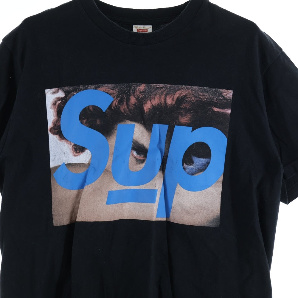 SUPREME(シュプリーム) 23SS ×Undercover Face Tee アンダーカバー フェイス フロントプリント 半袖Tシャツ カットソー ブラック