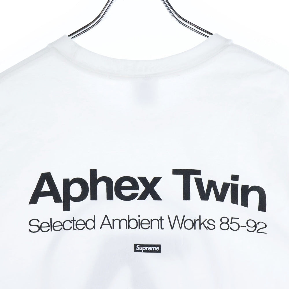 SUPREME(シュプリーム) 25SS ×Aphex Twin Ambient Works Tee エイフェックスツイン アンビエントワークス 半袖Tシャツ カットソー ホワイト