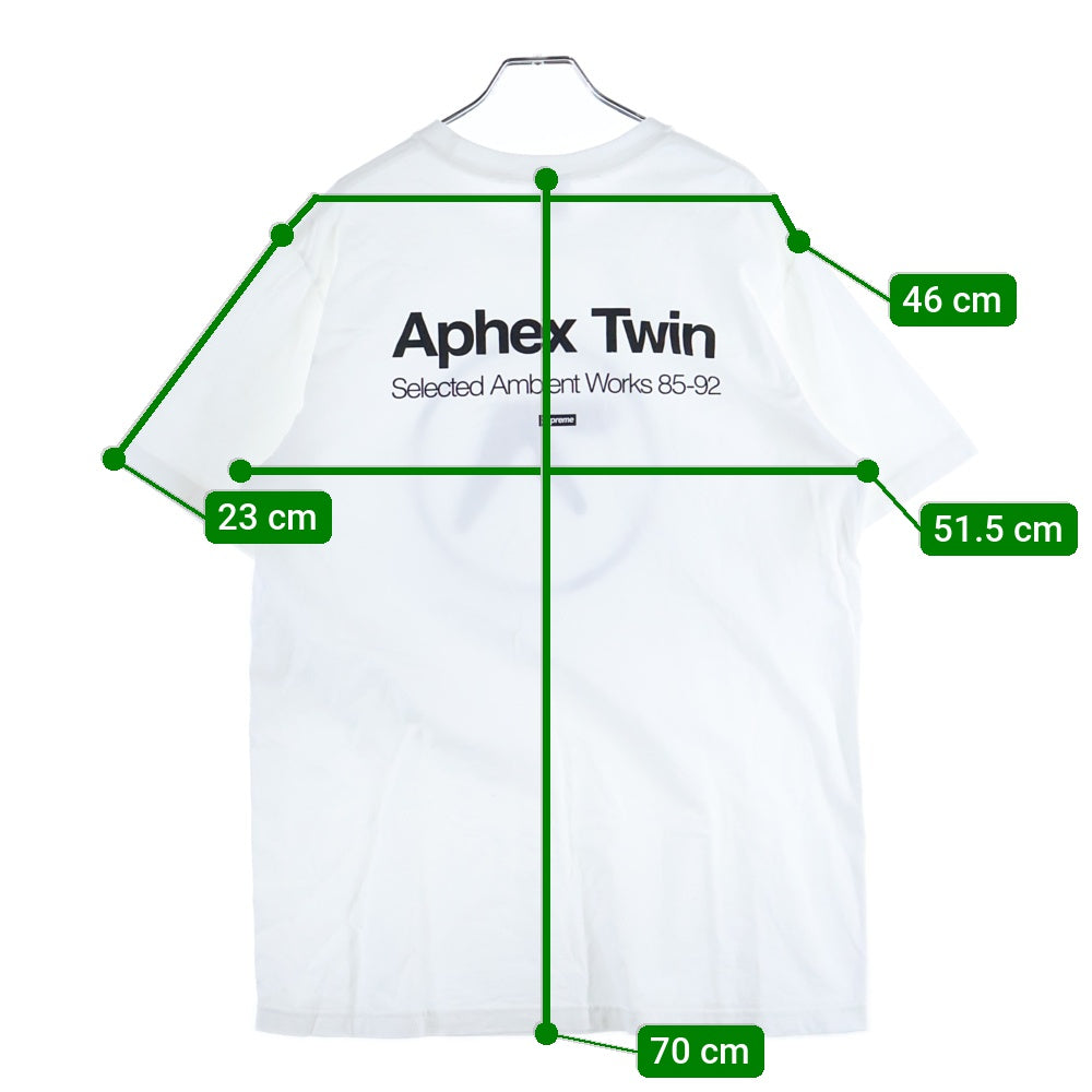 SUPREME(シュプリーム) 25SS ×Aphex Twin Ambient Works Tee エイフェックスツイン アンビエントワークス 半袖Tシャツ カットソー ホワイト