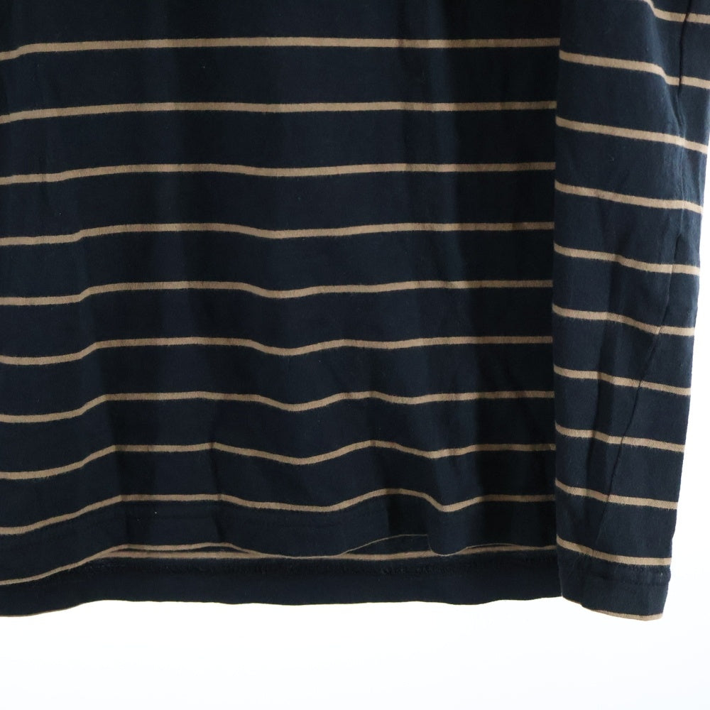 SUPREME(シュプリーム) 24SS Melvins Stripe S/S Polo メルヴィンズ バックプリント ストライプ 半袖ポロシャツ ブラック