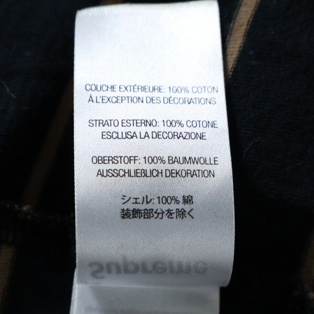 SUPREME(シュプリーム) 24SS Melvins Stripe S/S Polo メルヴィンズ バックプリント ストライプ 半袖ポロシャツ ブラック