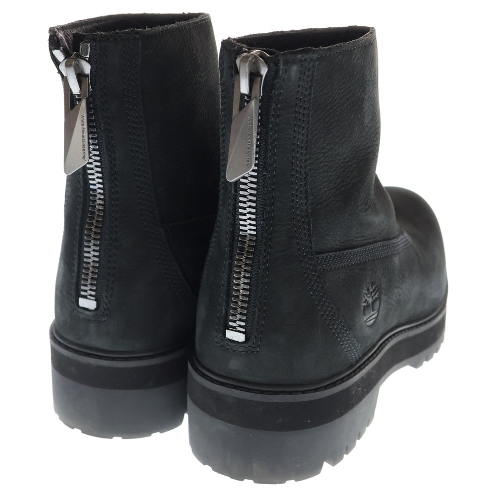 Timberland(ティンバーランド) ×WHITE MOUNTAINING MID ZIP UP BOOTS ホワイトマウンテニアリング ミッドジップアップブーツ ブラック US9.5/27.5cm 0A6EZ1 W05