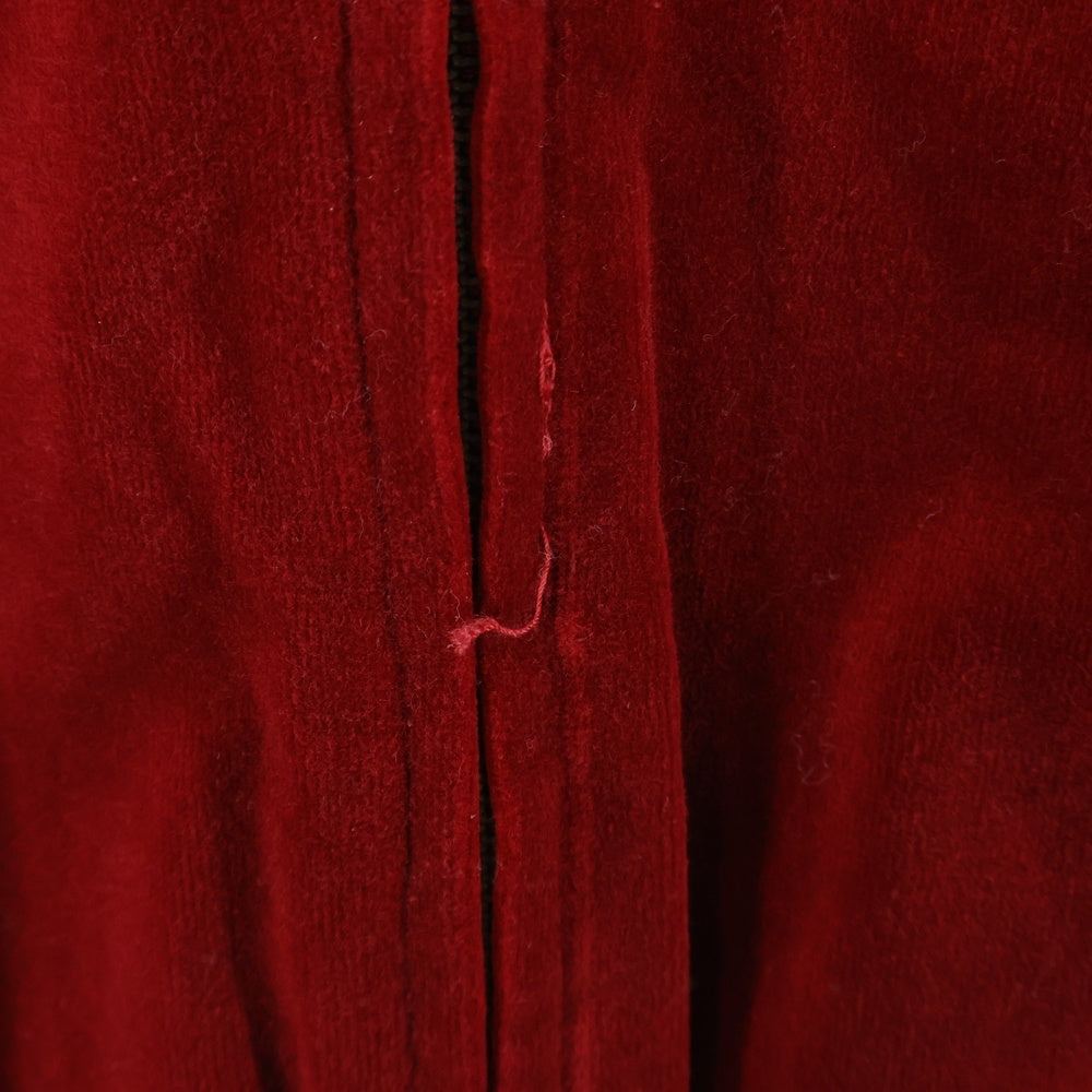 SUPREME(シュプリーム) 21AW Studded Velvet Hooded Work Jacket スタッズベルベット ボア フーデッドワークジャケット レッド