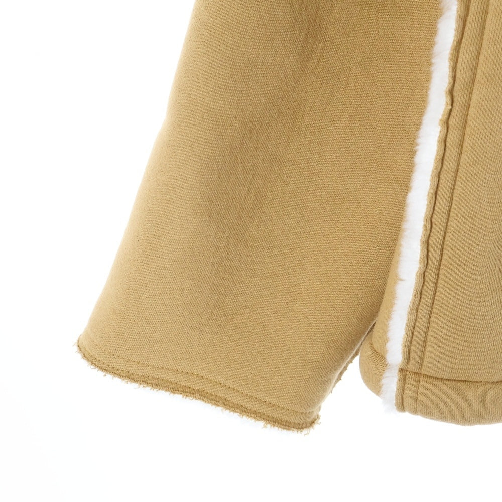 SUPREME(シュプリーム) 21AW Faux Shearling Hooded Jacket ファーシアリング ボア フーデッドジャケット ベージュ