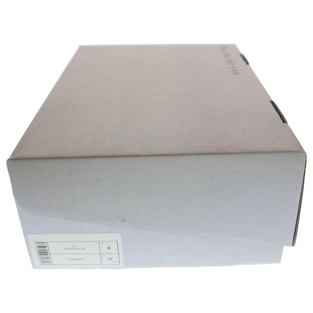 Sangacio(サンガッチョ) COM WHITE コム にゅ～ず ローカットスニーカー ホワイト US4/22cm レディース