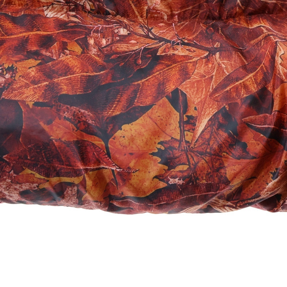 White Mountaineering(ホワイトマウンテニアリング) FALLEN LEAVES PRINTED REVERSIBLE DOWN COAT 落ち葉プリント総柄 ダウンコート ジャケット レッド WM2073222