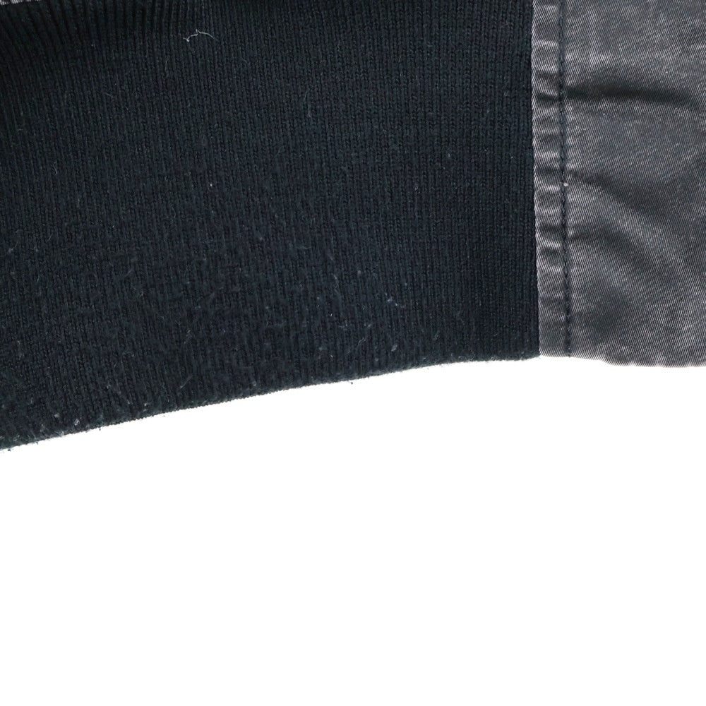 ALPHA INDUSTRIES(アルファ インダストリーズ) ×MAISON SPECIAL MA-1 SCRATCH CORE SPEC メゾンスペシャル フライト ボンバージャケット ブラック TA7222-9001