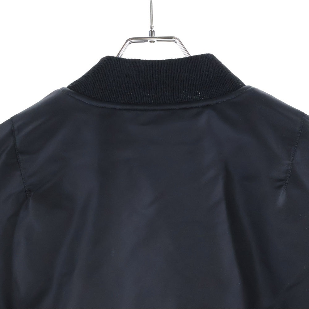 MARKAWARE(マーカウェア) NYLON TWILL MA-1 ナイロンツイル フライト ボンバージャケット ブルゾン ブラック M24C18BL02C