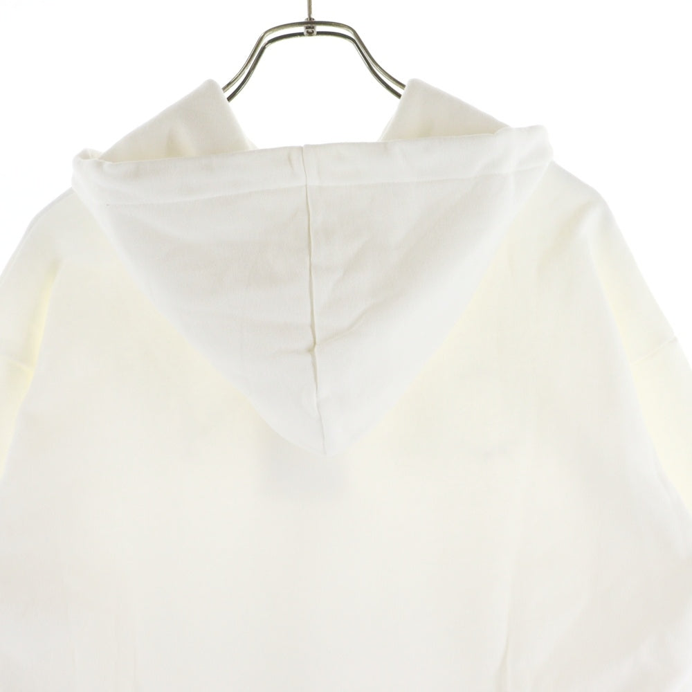 CELINE(セリーヌ) ラインストーンロゴ スウェット プルオーバーパーカー ホワイト 2Y89B670Q