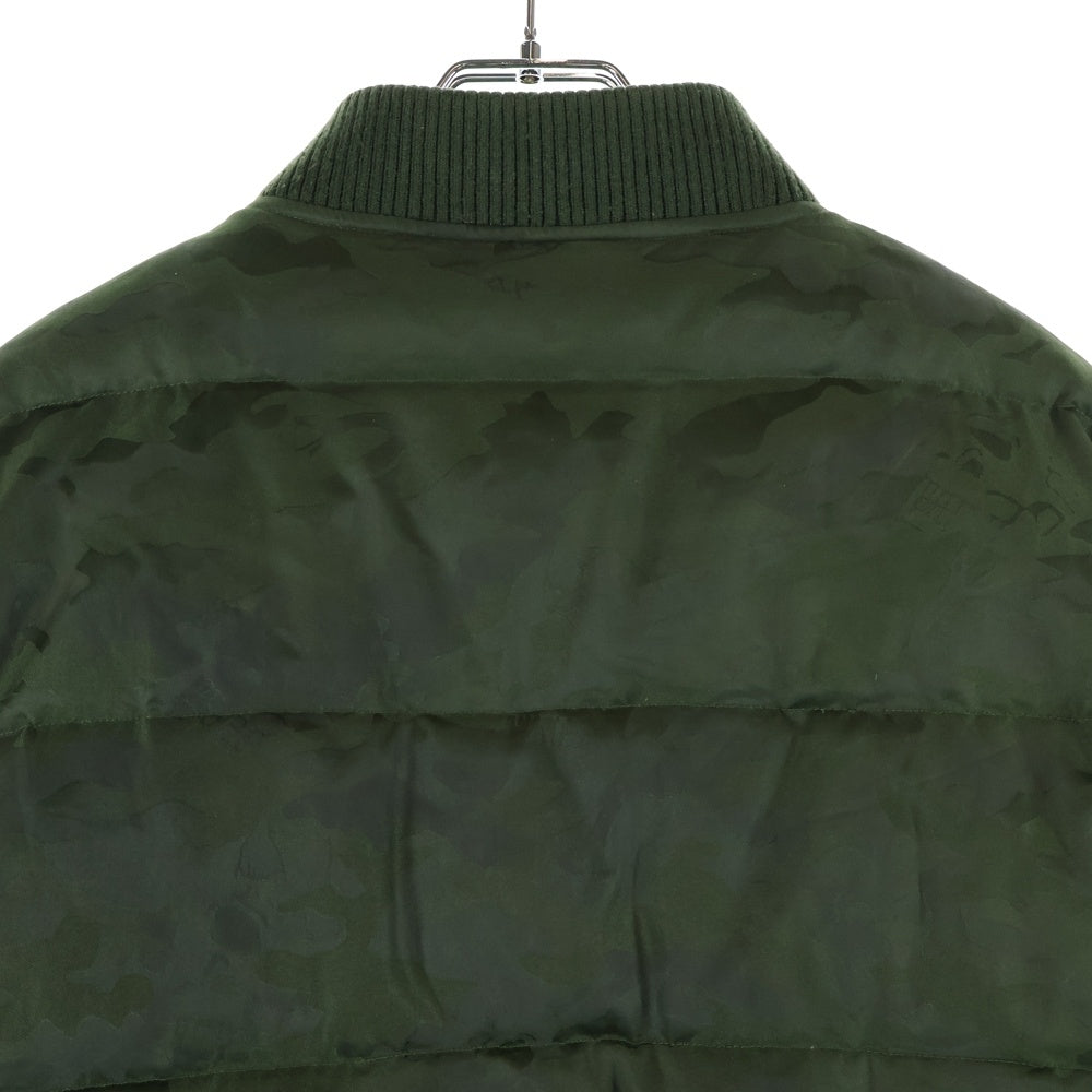 MISHKA(ミシカ) カモフラ MA-1 フライト ジャケット ブルゾン カーキ