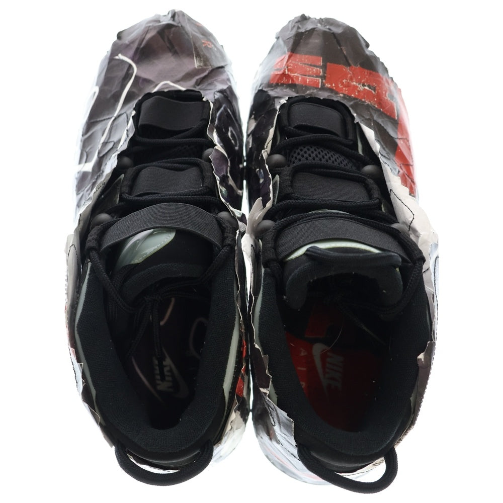 NIKE(ナイキ) AIR MORE UPTEMPO 96 MADE YOU LOOK エア モア アップテンポ 96 メイドユールック ハイカットスニーカー ブラック US10.5/28.5cm DJ4633-010
