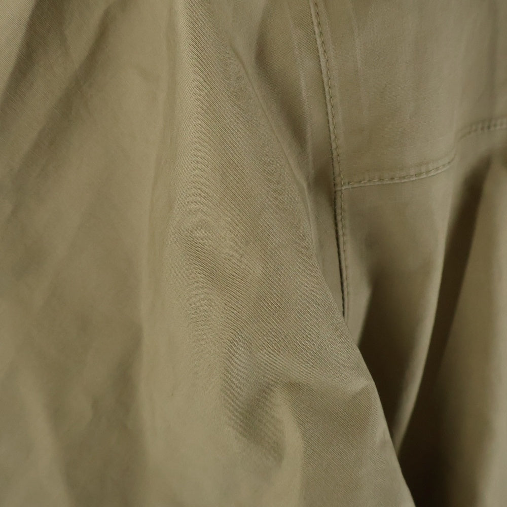 THE NORTH FACE(ザノースフェイス) MOUNTAIN PAKA コーティング コットン ジップアップ フーデッド マウンテンパーカー ジャケット ベージュ NP10130