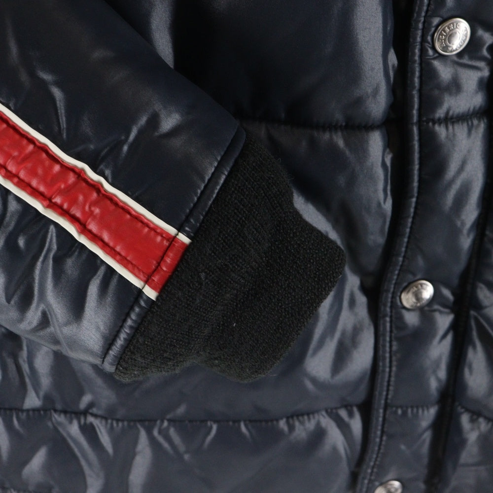 HYSTERIC GLAMOUR(ヒステリックグラマー) ロゴガールパッチ サイドライン プリマロフトジャケット ネイビー 0223AB01