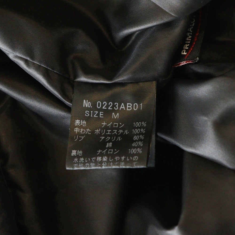 HYSTERIC GLAMOUR(ヒステリックグラマー) ロゴガールパッチ サイドライン プリマロフトジャケット ネイビー 0223AB01