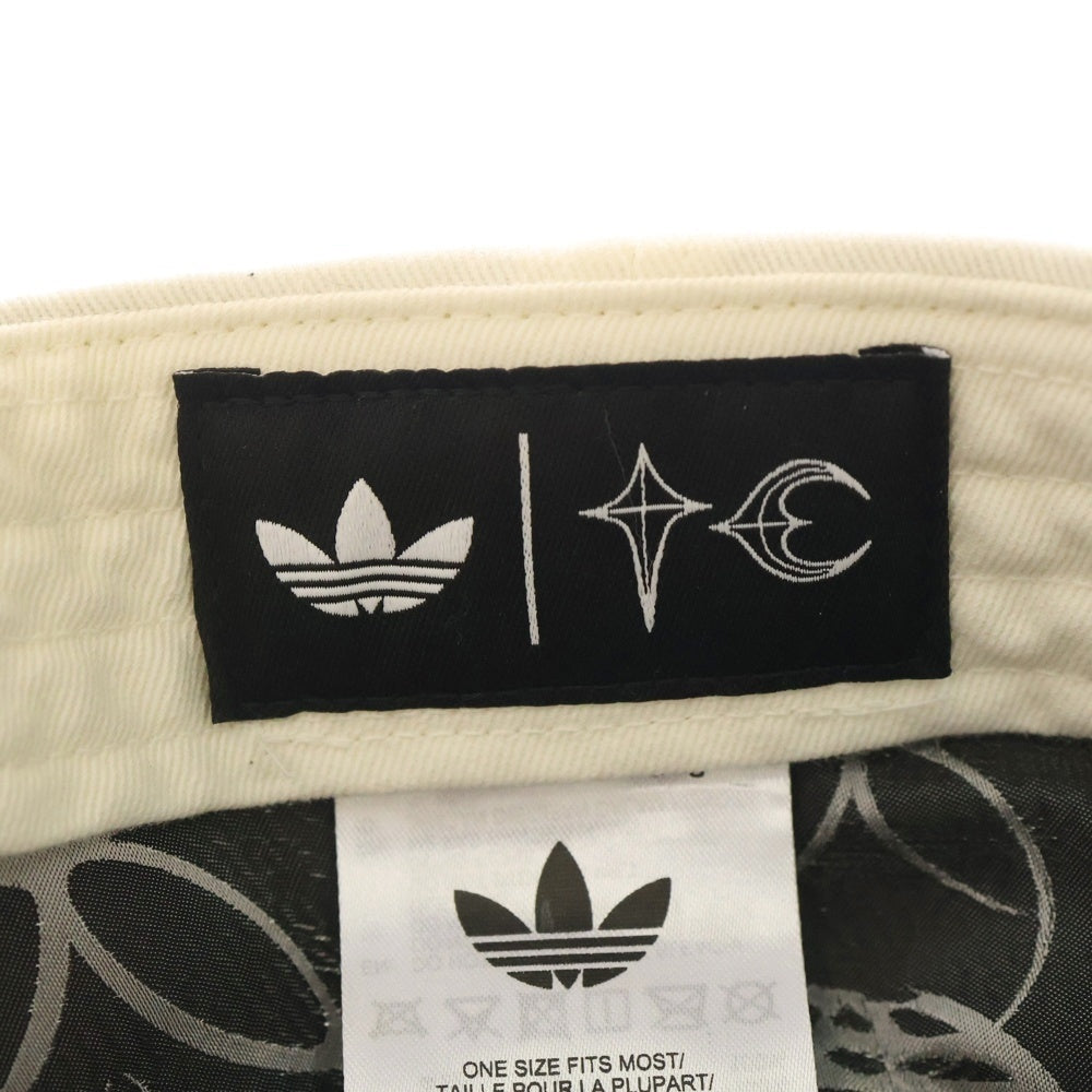 adidas Originals(アディダスオリジナルス) ×THUG CLUB SWORD CAP サグクラブ ソードキャップ 3ストライプ 帽子 ホワイト KC2236