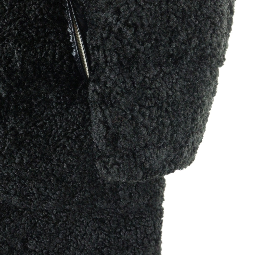 MONCLER(モンクレール) 21AW HAINARDIA GIUBBOTTO ハイナルディア ボア ダウン ジャケット ロングコート ブラック レディース G20931C00059 54AM6