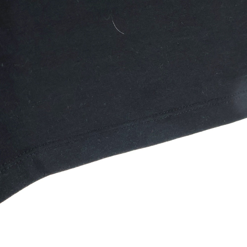 HERON PRESTON(ヘロンプレストン) LOGO PRINTED CROPPED T-SHIRT ロゴプリント クロップド 半袖Tシャツ カットソー ブラック レディース HWAA022C99JER001