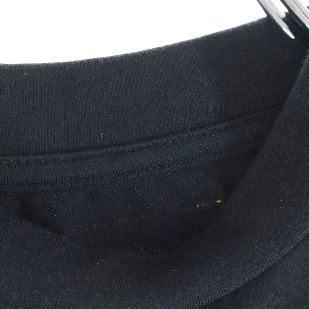 HERON PRESTON(ヘロンプレストン) LOGO PRINTED CROPPED T-SHIRT ロゴプリント クロップド 半袖Tシャツ カットソー ブラック レディース HWAA022C99JER001