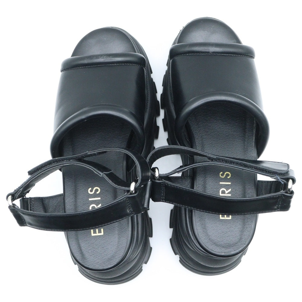 EVRIS(エヴリス) EVRIS エヴリス プラットフォーム サンダル ブラック レディース