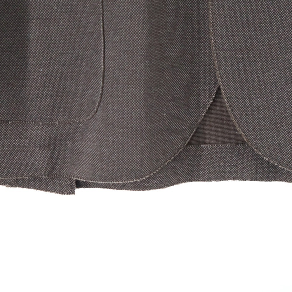 eleventy(イレブンティー) イタリア製 コットンポリ 2B アンコンジャケット ブラウン 979JA3001