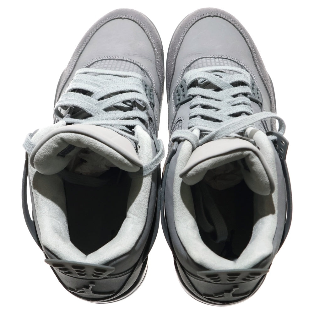 NIKE(ナイキ) AIR JORDAN 4 RETRO SE WET CEMENT エアジョーダン4 レトロ ウェットセメント ハイカットスニーカー グレー US9.5/27.5cm FQ7928-001