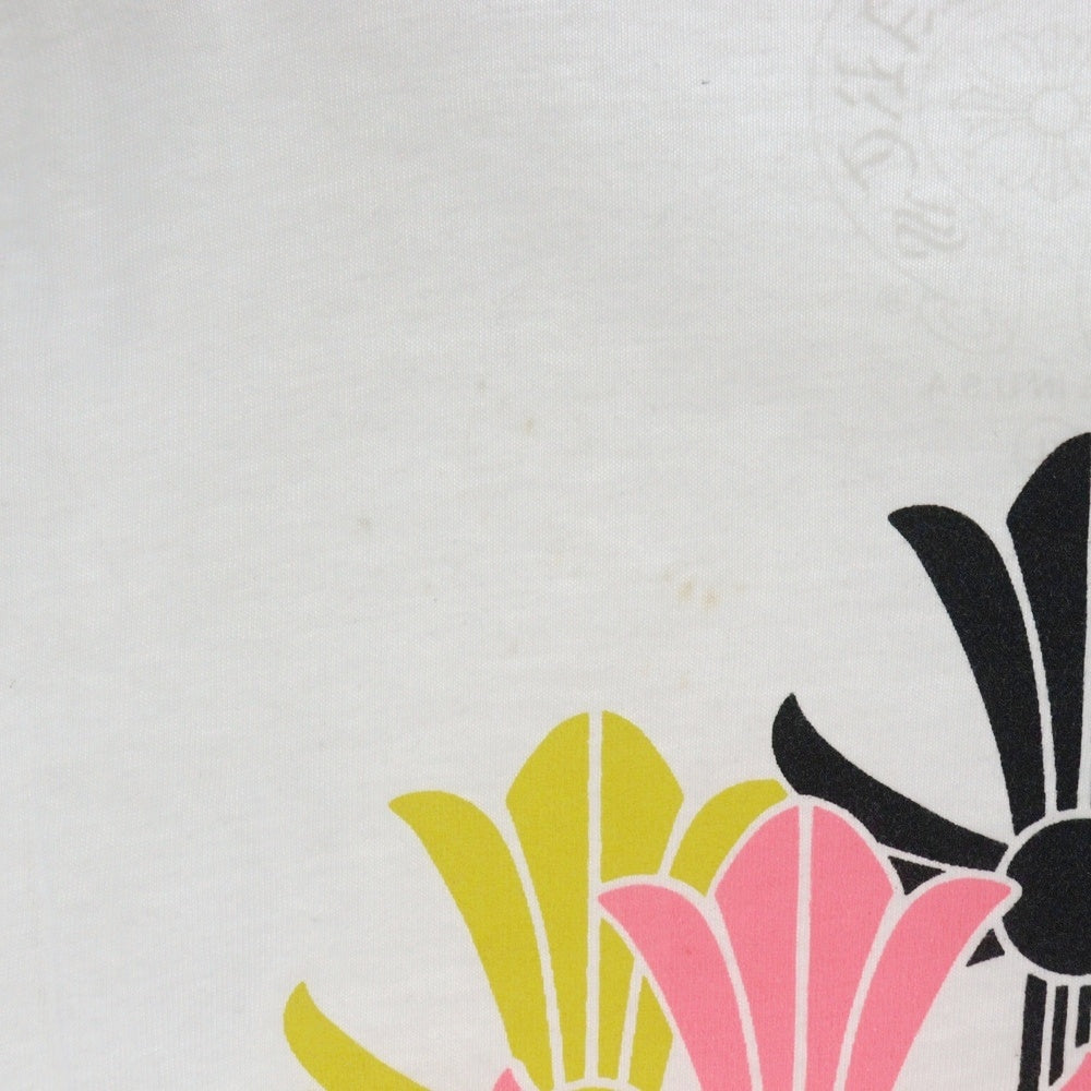 CHROME HEARTS(クロムハーツ) MLTCOL CEM CRS マルチセメタリークロスプリント 半袖Tシャツ カットソー ホワイト