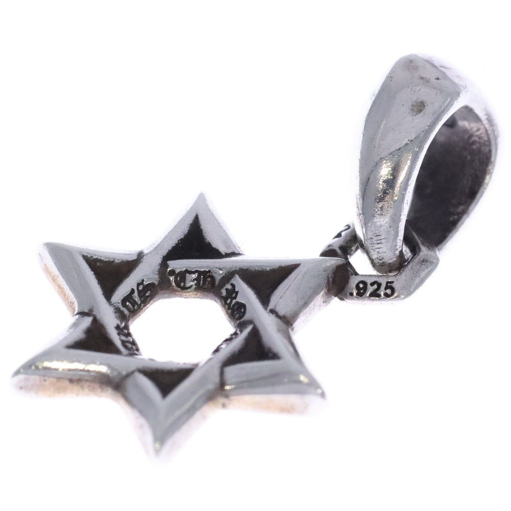 CHROME HEARTS(クロムハーツ) STAR OF DAVID PENDANT スターオブダビデ ペンダントトップ シルバー BCA318