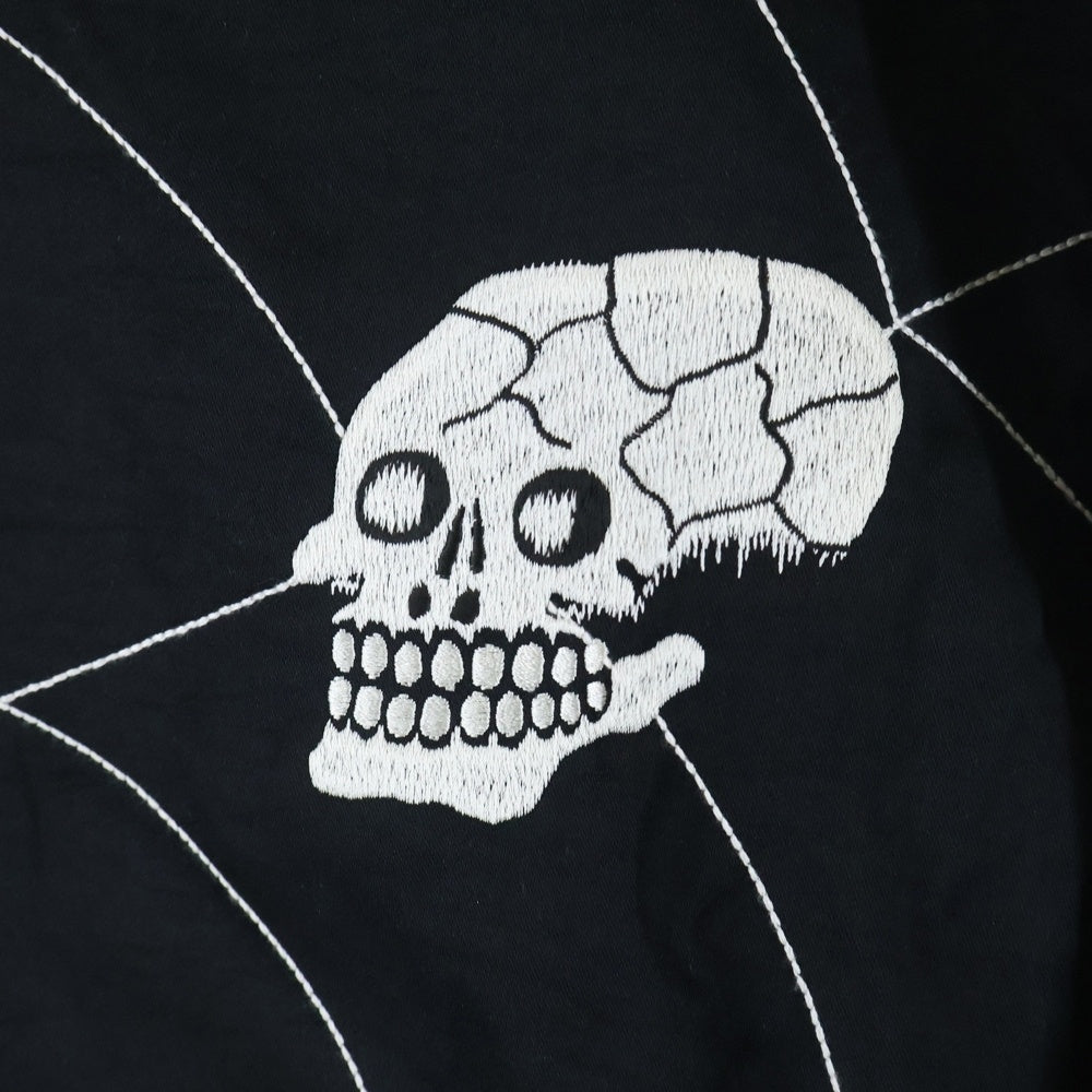 DAIRIKU(ダイリク) 24SS Snake&Skull Ska Jumper スネークアンドスカル スカジャンパー ブラック 24SS J11