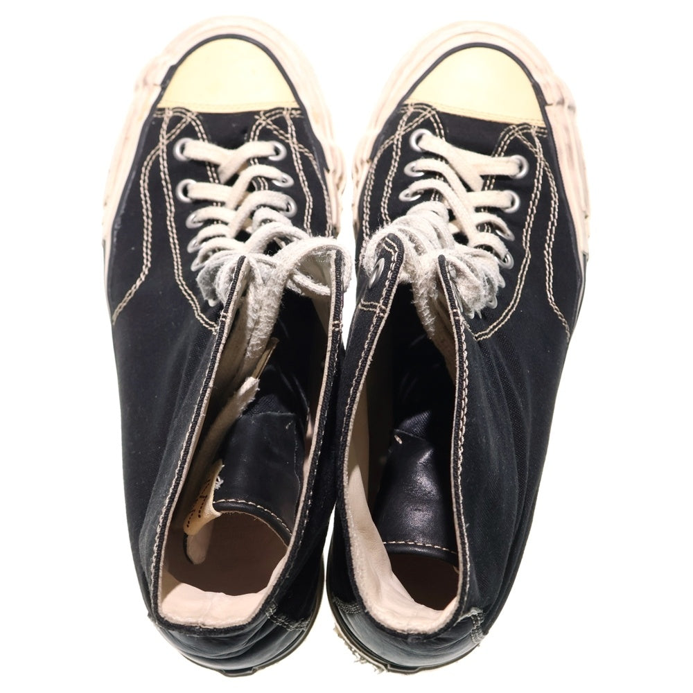 VISVIM(ヴィスヴィム) SKAGWAY HI G.PATTEN スカグウェイ ハイカットスニーカー ブラック 0120201001003